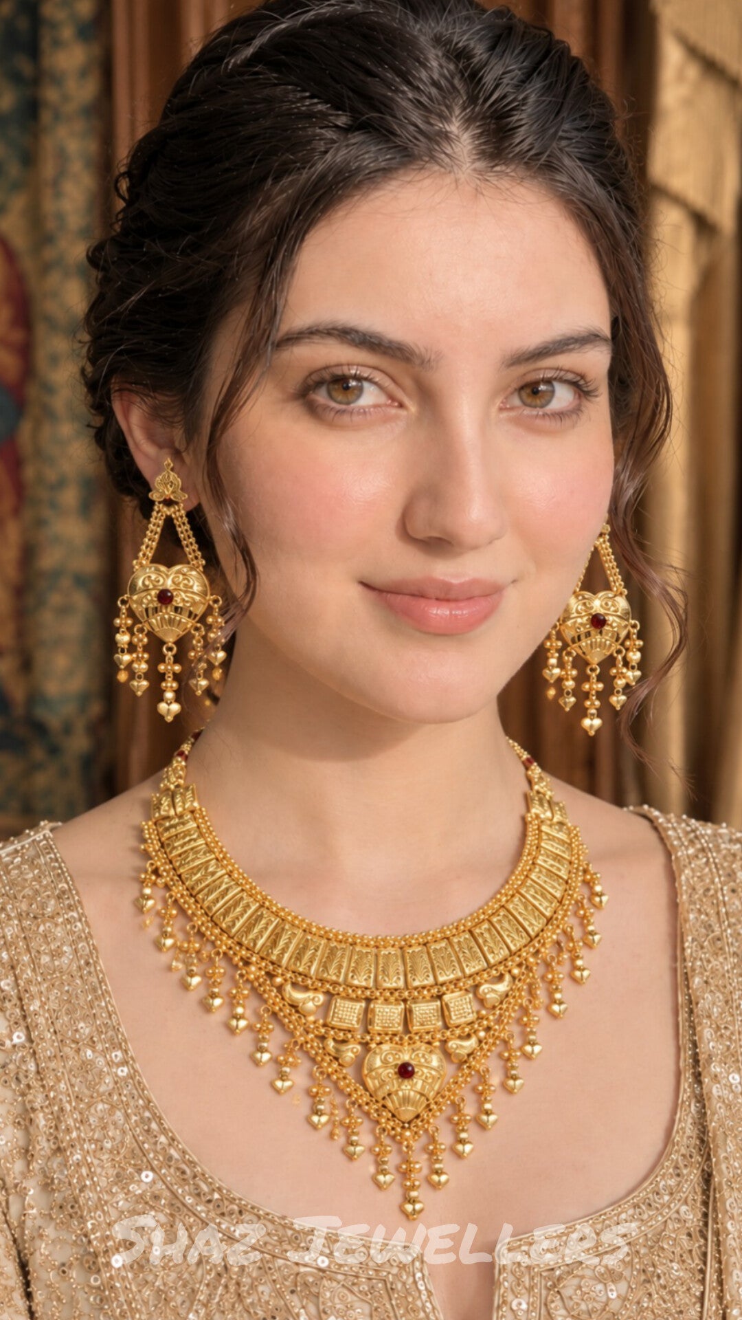 Designer Ethnic Necklace Set – Free Jewellery Box Included