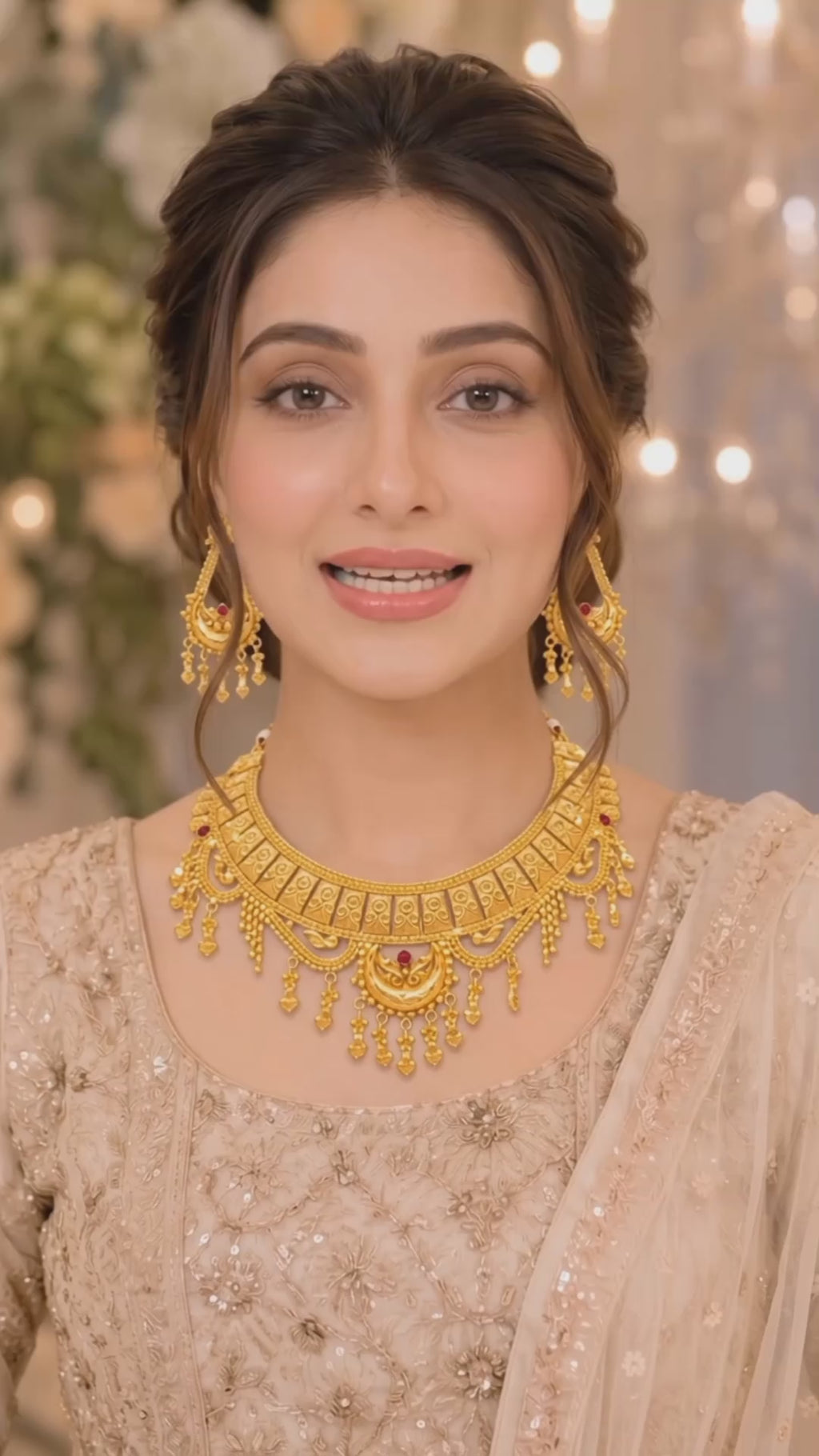 Luxury Ethnic Necklace Set – Free Jewellery Box Included